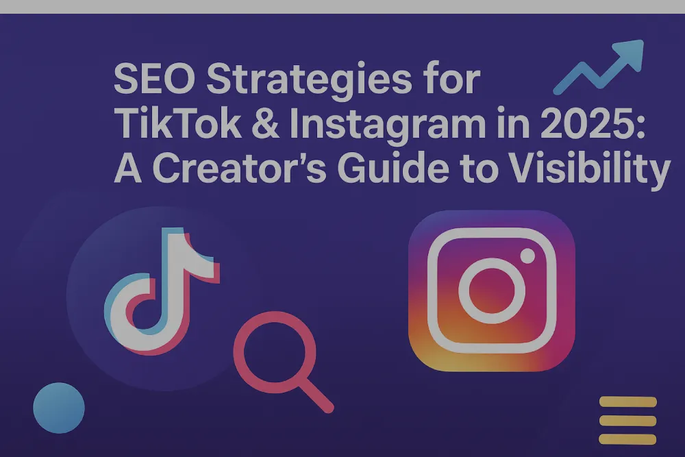 SEO Strategies for TikTok & Instagram in 2025: A Creator’s Guide to Visibility