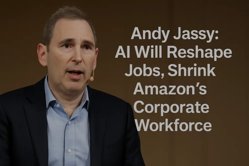 Andy Jassy: AI Will Reshape Jobs, Shrink Amazon’s Corporate Workforce