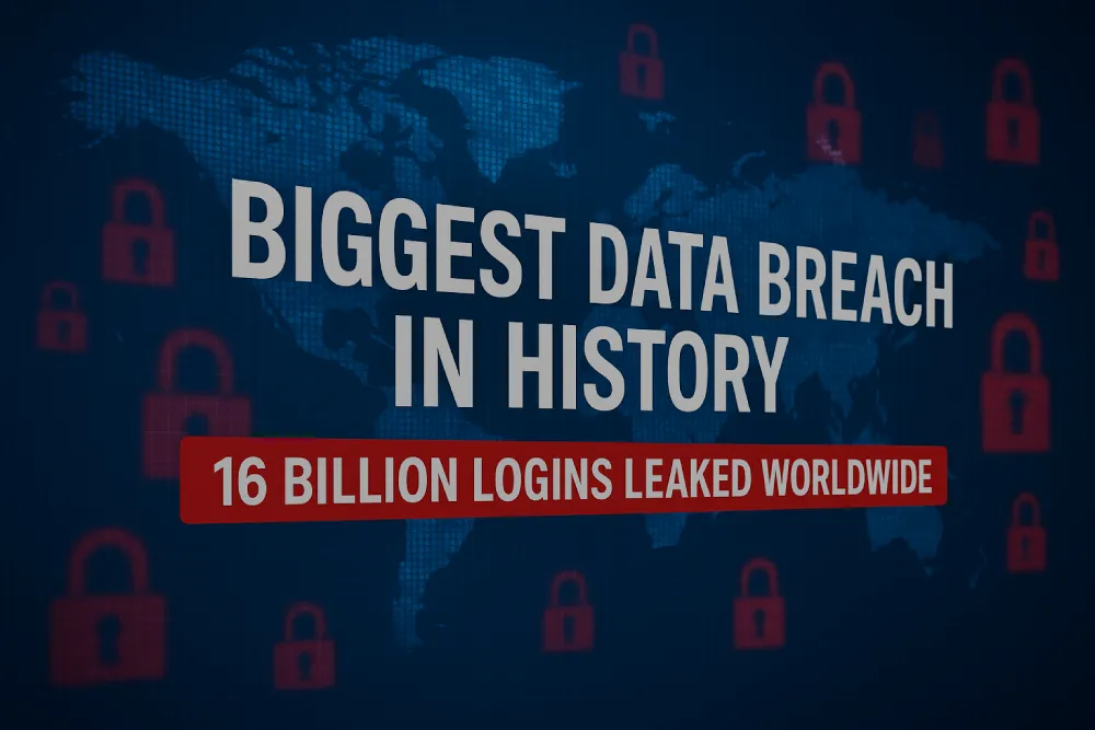 Biggest Data Breach in History: 16 Billion Logins Leaked Worldwide