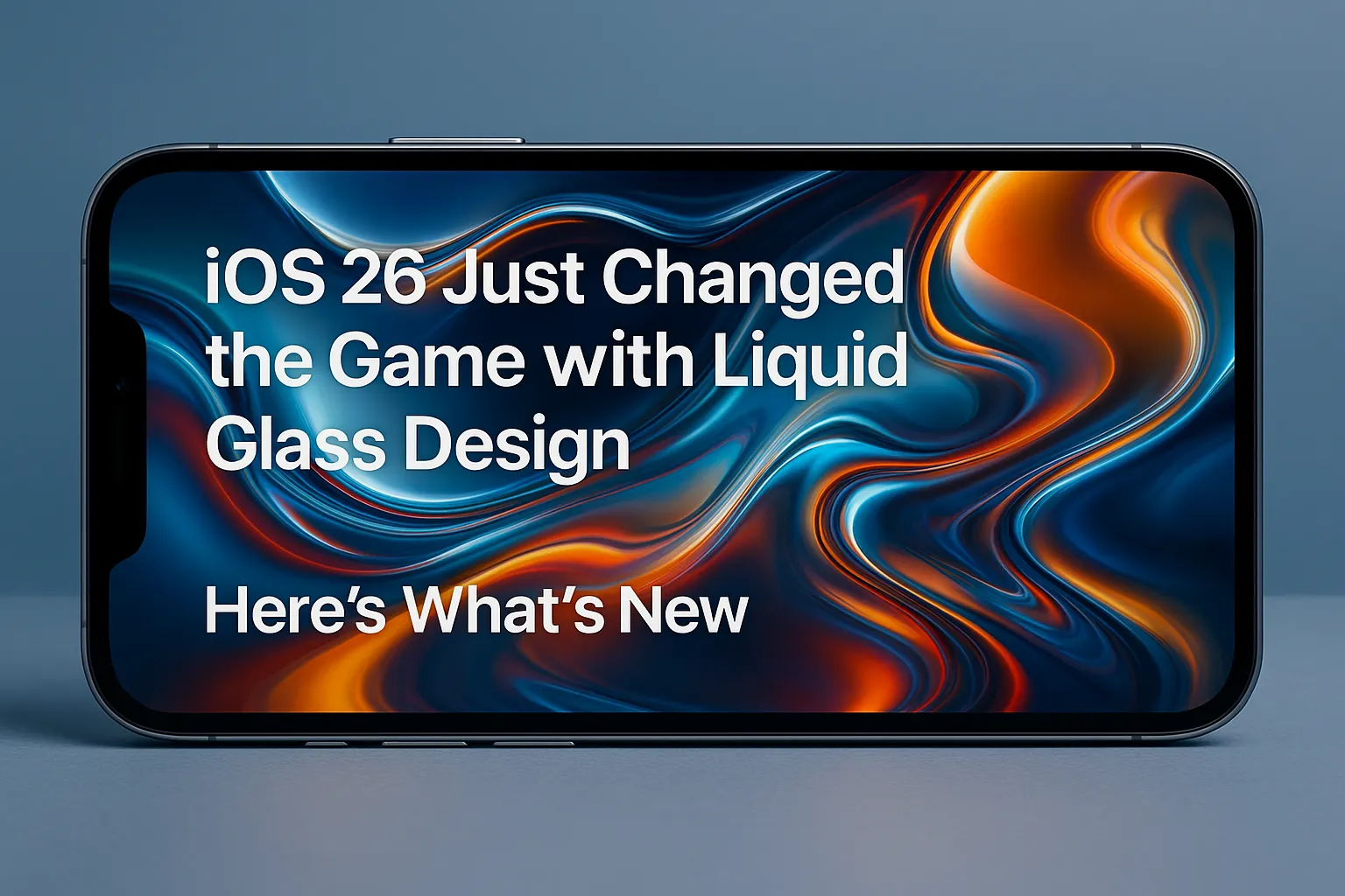 iOS 26 Just Changed the Game with Liquid Glass Design Here’s What’s New
