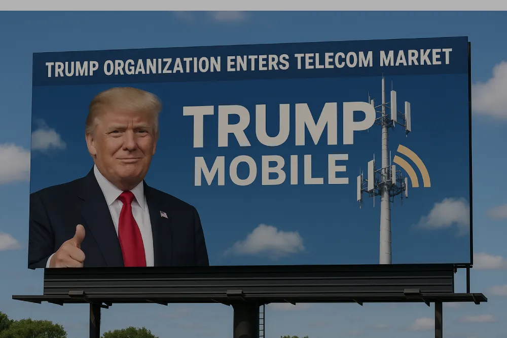 Trump Organization Enters Telecom Market with Trump Mobile