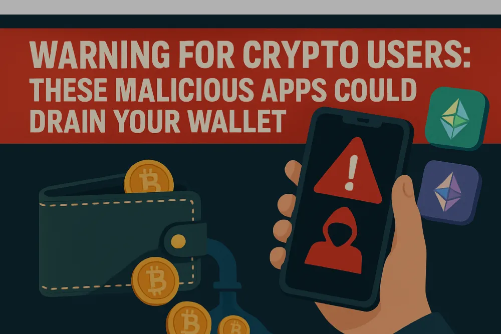 Warning for Crypto Users: These Malicious Apps Could Drain Your Wallet