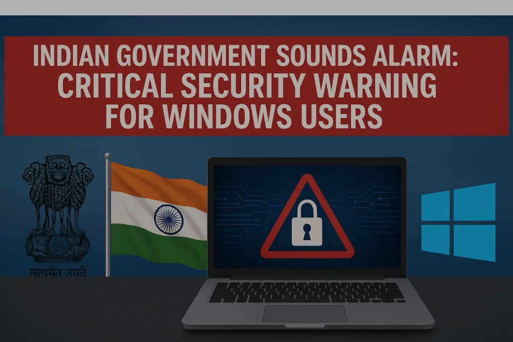 Indian Government Sounds Alarm: Critical Security Warning for Windows Users