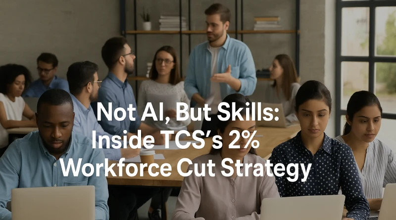 Not AI, But Skills: Inside TCS’s 2% Workforce Cut Strategy