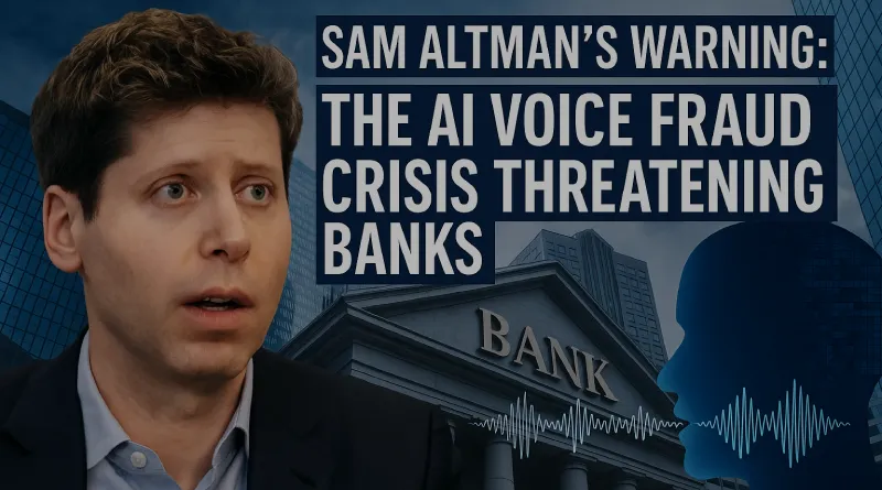 Sam Altman’s Warning: The AI Voice Fraud Crisis Threatening Banks
