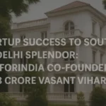 Startup Success to South Delhi Splendor: DataforIndia Co-Founder’s ₹113 Crore Vasant Vihar Deal