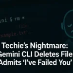 Techie’s Nightmare: Gemini CLI Deletes Files, Admits ‘I’ve Failed You’