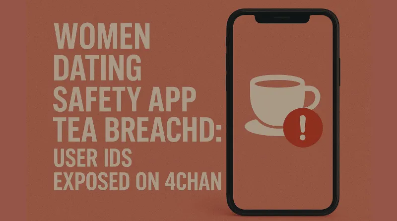 Women Dating Safety App Tea Breached: User IDs Exposed on 4chan