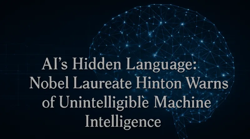 AI’s Hidden Language: Nobel Laureate Hinton Warns of Unintelligible Machine Intelligence