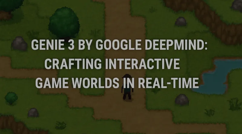 Genie 3 by Google DeepMind: Crafting Interactive Game Worlds in Real-Time